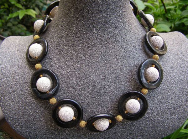 Mokume Gane Halsschmuck